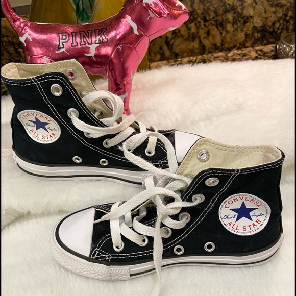 Converse Other - Converse All Star Black High Tops Sneakers Size 12 Barely worn